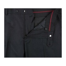 Men Renoir Suit Separate Super 140 Wool Two Button Classic Fit 555-3 Charcoal image 3