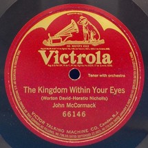 John McCormack 78 The Kingdom Within Your Eyes 1A - $6.92