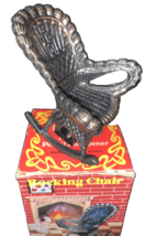 Die cast Rocking Chair Old Fashioned Metal Pencil Sharpener Made Hong Kong PB26 - £12.14 GBP