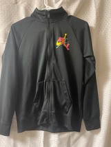 Nike Air Large 12-19  youth black zipper jacket - $11.88