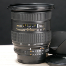 Nikon Af Nikkor 18-35MM 1:3.5-4.5 D Ed Slr Dslr Camera Lens *EXCELLENT/TESTED* - £132.30 GBP