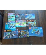 Lego Instruction Manual lot 70722 6858 76044 6865 75125 60011 41028 7080... - £13.39 GBP