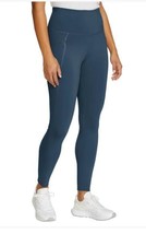 Eddie Bauer Womens Leggings Blue Moisture Wicking Pockets Stretch Trail ... - €34,74 EUR