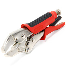 Powerbuilt 5 Inch Curved Jaw Locking Pliers W/ Inj Hndl - 645014 - £20.77 GBP