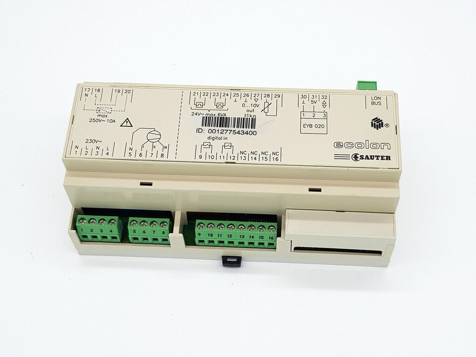 Sauter ecolon EYR 020 F001 DDC Individual-room controller - $148.49
