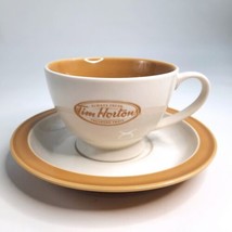 Tim Horton&#39;s Cup Saucer Coffee Tea Set Always Fresh English French Colle... - $18.89