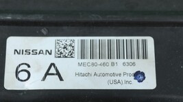 06-07 Nissan Pathfinder ECU Computer BCM Ignition Switch & Key BCM MEC80-460-B1 image 3