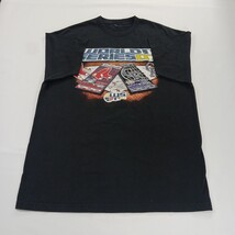 World Series 07 Men's Black Short Sleeve Graphic T-Shirt Chest Measured 43" image 15