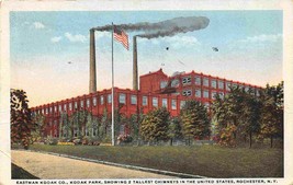 Eastman Kodak Co Factory Rochester New York 1922 postcard - £5.44 GBP
