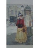 LUIS SAGASTA ORIGIINAL Signed Oil Painting Ladies in Paris - €585,60 EUR