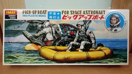 Ultra rare 1967 IMAI Pick-Up BOAT For Space Astronaut Model Kit Gemini p... - £218.43 GBP