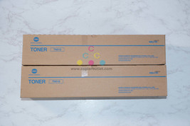 2 New OEM Konica Minolta BizHub Pro 1100 Black Toners TN016 (A88J130) - £120.66 GBP