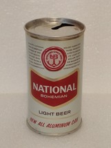 Vintage HTF National Bohemian Zip Tab New All Aluminum Baltimore Beer Can - £20.75 GBP