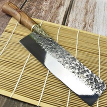 Handmade Chef Knife 7.5 Inch Nakiri Knife Home Vegetables Cooking Kitche... - £50.36 GBP