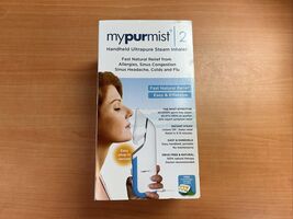 NEW Open box Mypurmist Free Cordless Ultrapure Steam Inhaler / Humidifier - $62.27