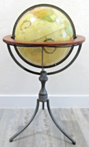 Replogle 16" Diameter World Globe World Classic Series With Iron &amp; Wood ... - $395.01