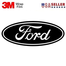 Ford Decal Script Oval Logo 3M Vinyl Decal Sticker Wrap Car Truck Window - $3.95+