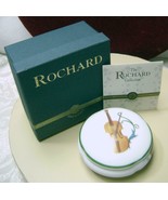Limoges Porcelain Snuff France Rochard Collection Tabatieres Box Cello D... - £45.08 GBP