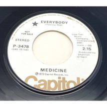 Medicine Rock Everybody / Bringin It All Back Home 45 Rock Promo VG+/NM 1972 - £8.67 GBP