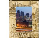 Kansas City Border Style Laser Engraved Wood Picture Frame Portrait (3 x 5) - $25.99