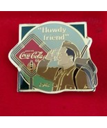 Coca Cola Howdy Friend WWII Soldier 1942 Centennial Series Lapel Hat Tie... - $12.86