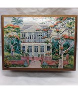 Vintage Wooden Annabella Box Eve Foster Art 6&quot; X 4&quot; X 2&quot; - $367.33 MXN