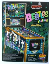 The Beatles Pinball Machine FLYER Art Beatlemania John Lennon George Harrison - $35.10