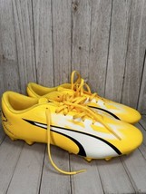 Puma Ultra Play FG/AG - Voltage Pack Yellow White Black Soccer Cleats Size 12.5 - £51.45 GBP
