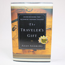 SIGNED The Traveler&#39;s Gift By Author Andy Andrews Hardcover Book With DJ VG Copy - £13.53 GBP