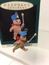Hallmark Ornament 1993 March of the Teddy Bears - Miniature - £7.74 GBP