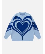 Fashionable And Versatile Love Sweater Knitted Sweater - $39.99