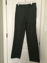 Vintage Angelica Men&#39;s Green Uniform Casual Pants w/Pockets Size 36 - $44.10