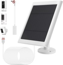 1 Pack Solar Panel Compatible with Ring Spotlight Cam Plus Pro Battery Ring Stic - £42.42 GBP