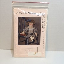 Charming Caty 19" Victorian  Cloth Doll Pattern Designs by Madonna - $12.86