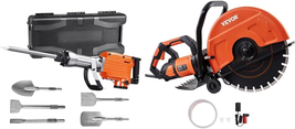 MAX 2200W Electric Jackhammer Heavy Duty &amp; Electric Concrete Saw, 16 In,... - $601.44