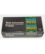 Texas Instruments Electronic Calculator TI-1500 Replacement Part BOX ONLY - $34.37 CAD