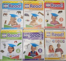 Your Baby Can Read 6 DVD Set Robert Titzer PHD Early Language Development System - £19.83 GBP