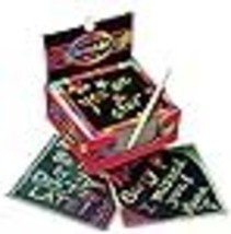 Melissa &amp; Doug Scratch Art Box of Rainbow Mini Notes - The Original (Arts &amp; Craf - £12.66 GBP