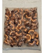 50 Quantity of Mueller Streamline 1/2&quot; Copper Elbows 90 Degree WB01622 (... - $748.61 MXN
