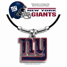 New York Giants Necklace For Male Or Female Football Nfl Sports Free Ship #Bl - $20.76