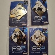 Persona 3 Portable Reload Akihiro Shinjiro Ken Koromaru Enamel Pin Bundle Of 4 - £44.33 GBP