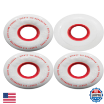 Ricta Wheel Dynamics Ricta 57Mm Clouds Red 86A Skateboard Wheels - Red - $60.14
