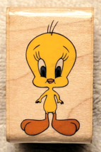 Tweety Bird Rubber Stampede Looney Tunes 1990 027-C - NEW VTG - £4.64 GBP