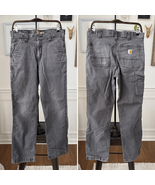 Carhartt 102291 Rugged Flex Rigby Relaxed Fit Pant Washed Black 32 x 30 - $36.00