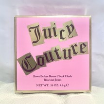 Juicy Couture Bows Before Beaus Cheek Flush Full Size .16 oz NEW IN BOX Rare - £22.58 GBP