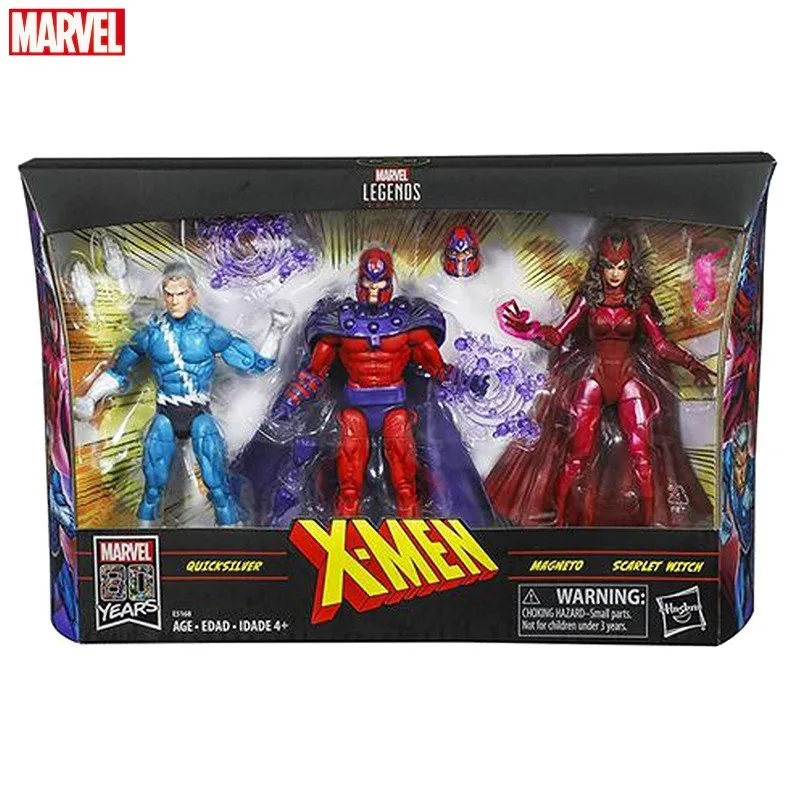 Anime Marvel Legends 80th Action Figure X Men 3-pack Toys Comics Family Matters - £138.38 GBP+