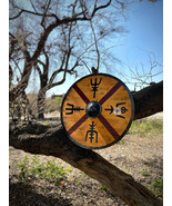 Viking Shield,Celtic Cross,viking wall decor,wood wall art,Handmade Home Decor , - $134.00