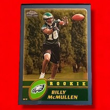 2003 Topps Billy McMullen Philadelphia Eagles Rookie Card #346  - $1.34