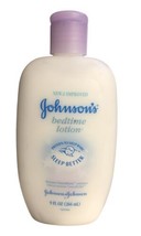 Original Johnsons bedtime baby lotion natural calm (1 bottle) Discontinued New - £21.02 GBP