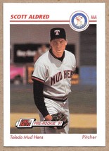 1991 Line Drive AAA #576 Scott Aldred Toledo Mud Hens - £1.48 GBP